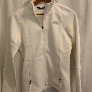 North Face White Cozy Fleece